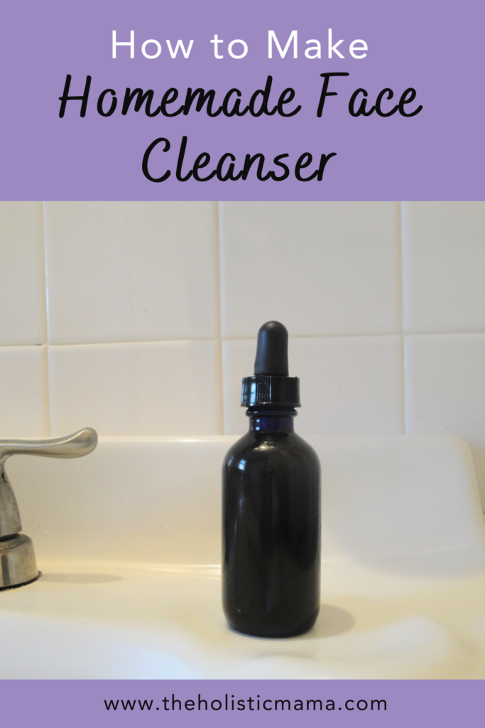 homemade face cleanser