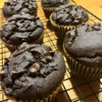 gluten free chocolate zucchini muffins