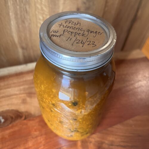 turmeric ginger tincture