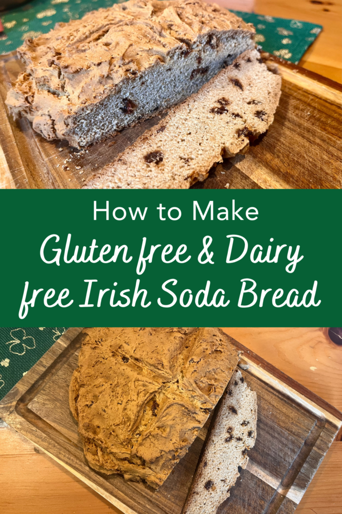 how to make gluten free dairy free irish soda bread