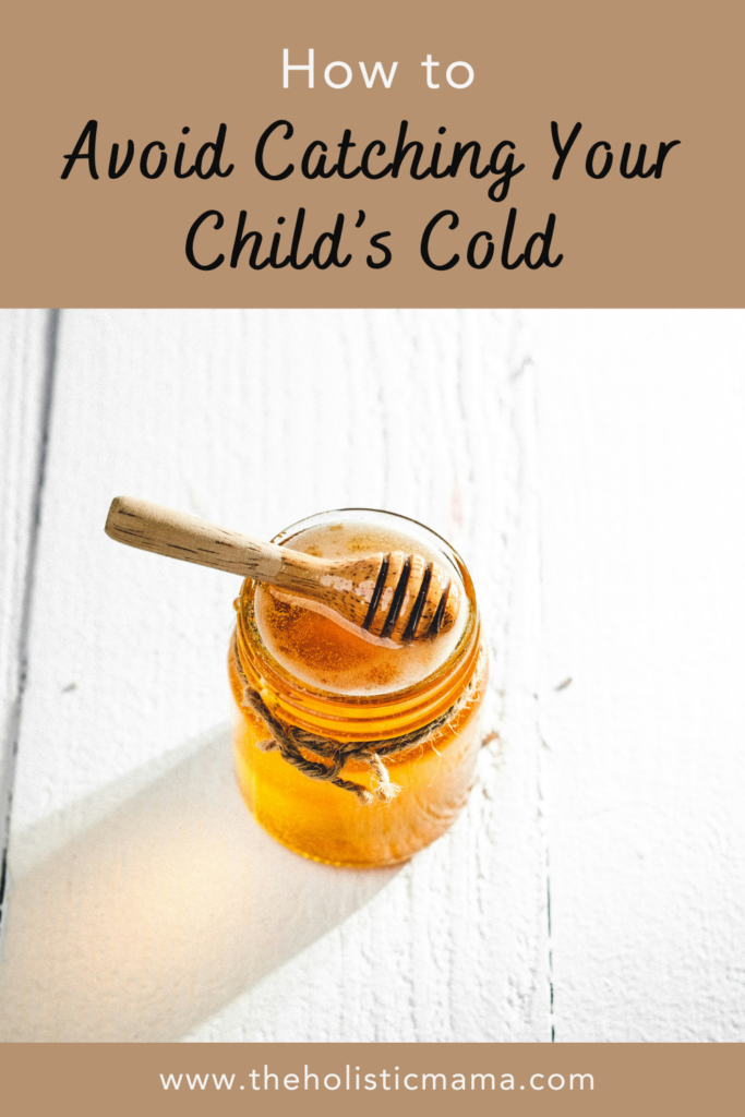 how to avoid catching your child's cold